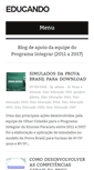 Mobile Screenshot of educando.net.br