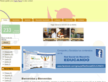 Tablet Screenshot of educando.edu.bo